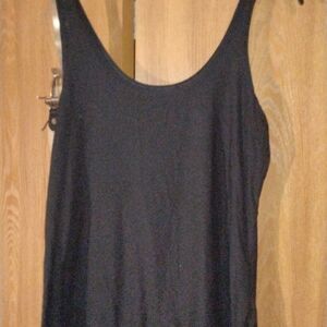 No Boundaries Black Women's Sleeveless Scoop Neck Tank Top XL Juniors